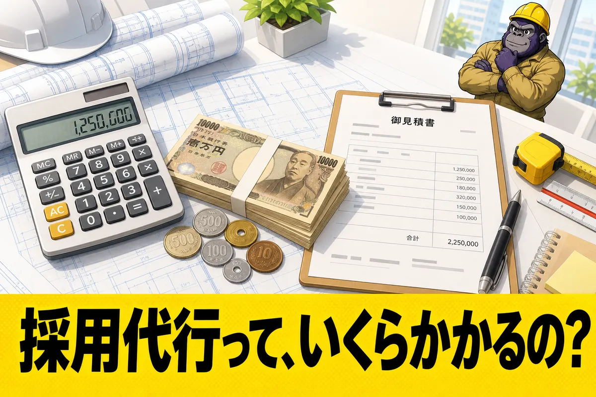 採用代行って、いくらかかるの？