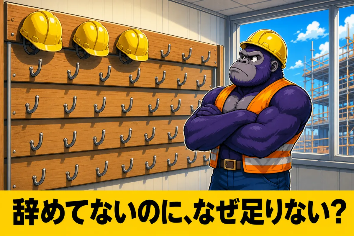 建設業の離職率は10.0%